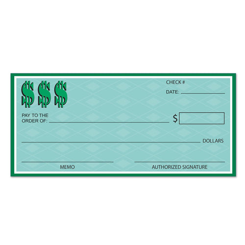 Beistle Winner's Check - Casino | Party Supply | Decoration