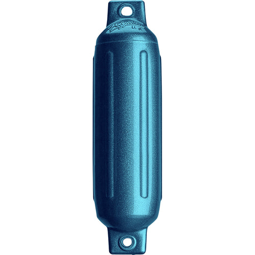 Polyform G-1 Twin Eye Fender 3.5" x 12.8" - Metallic Blue [G-1 METALLIC BLUE]