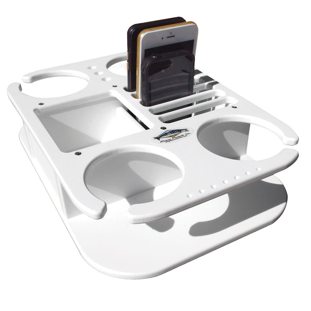 Deep Blue Marine Phone/Drink Holder w/Suction Cups [BH-4CELL]