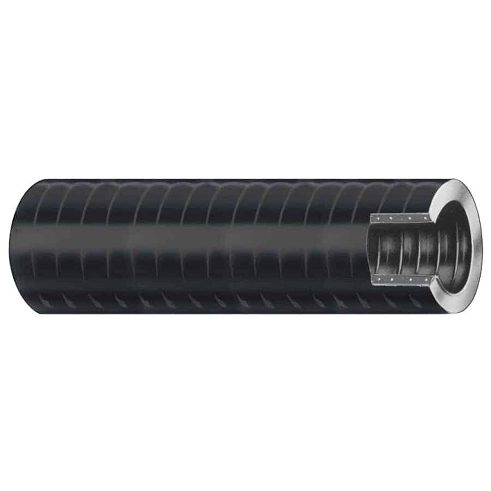 Trident Marine 1-1/4" x 50' Box VAC XHD Bilge Live Well Hose Black - Soft Plasticizer Wall [149-1146]