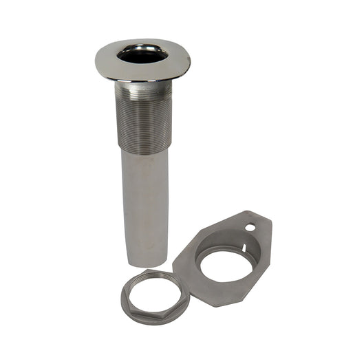 C.E. Smith Screwless Flush Mount Rod Holder - 0 Degree - Black Liner - No Logo [53676]