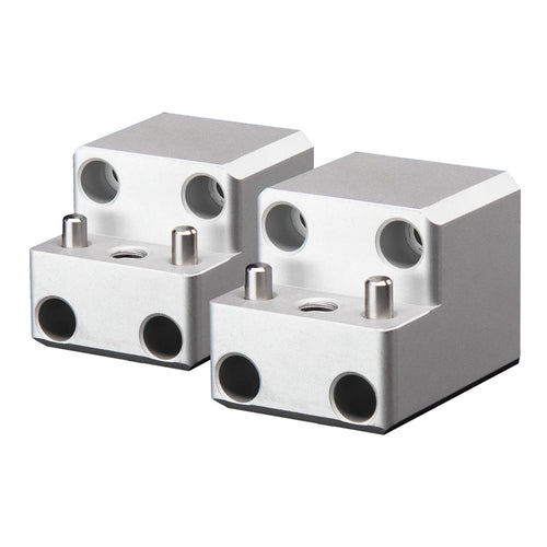 PTM Watersports Board Rack Mount - 4 Bolt - Silver - Pair [P13168-1400TEBCL]