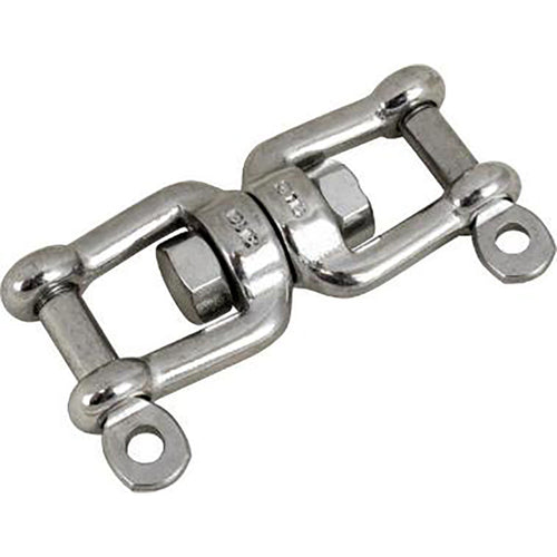 Sea-Dog Jaw Jaw Swivel - Investment Cast 316 Stainless Steel Body w/304 Stainless Steel Pin [182310]
