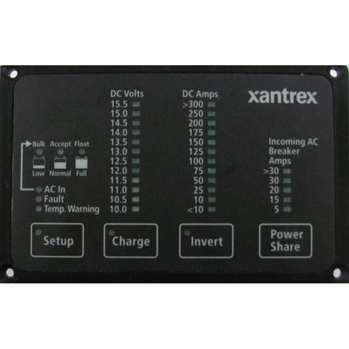 Xantrex Heart FDM-12-25 Remote Panel, Battery Status Freedom Inverter/Charger Remote Control [84-2056-01]