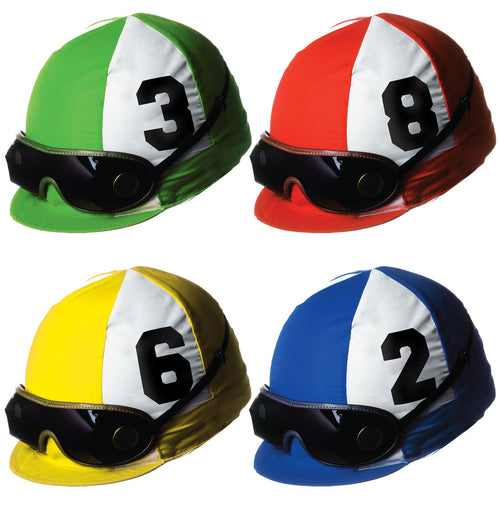 Beistle Jockey Helmet Cutouts - Derby Day | Party Supply | Decoration