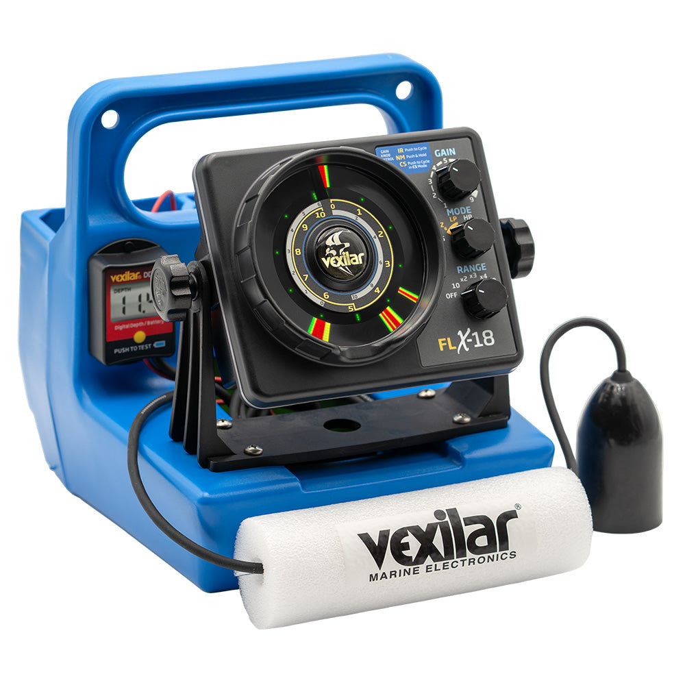 Vexilar FLX-18 Genz Pack w/12 Degree Ice-Ducer DD-100 [GPX1812]