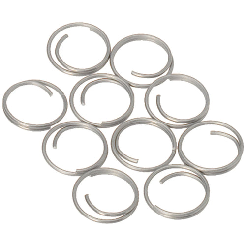 Barton Stainless Steel Large Split Rings - 14mm - 10-Pack [60191]