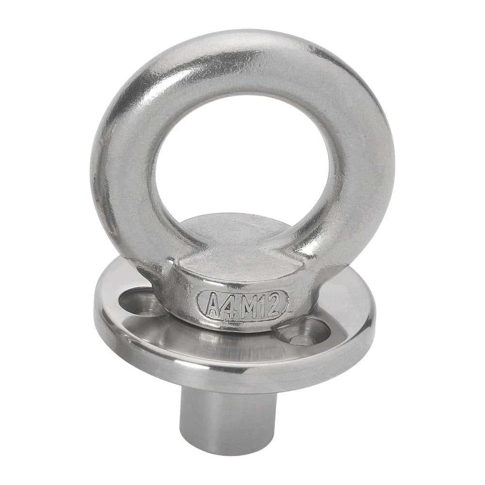 Barton Deck Plate w/Fixing Eye w/Blanking Plug - M12 Eye [60362]
