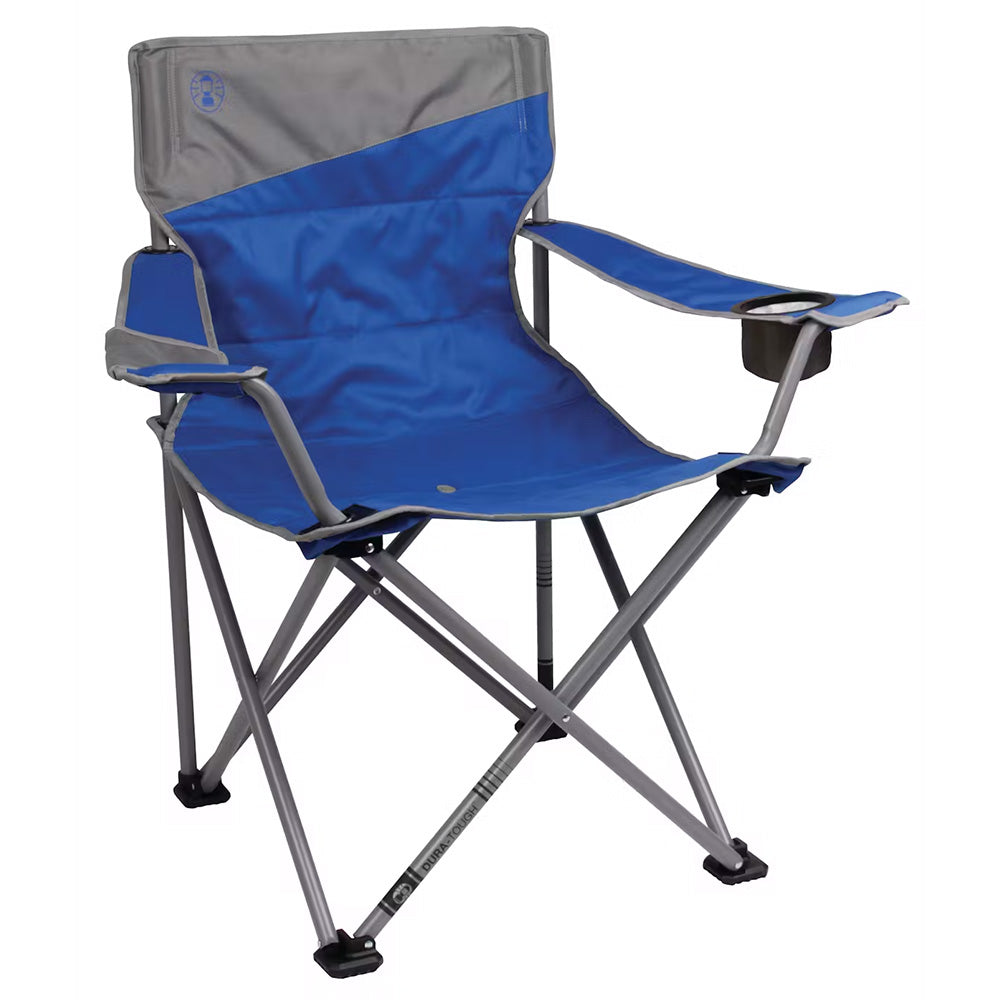 Coleman Big Tall Quad Camping Chair - Blue [2000035476]