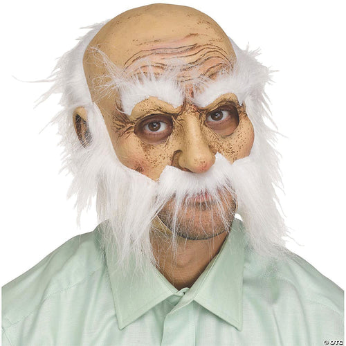 Mens | Adult Wisker Walter Old Man Mask