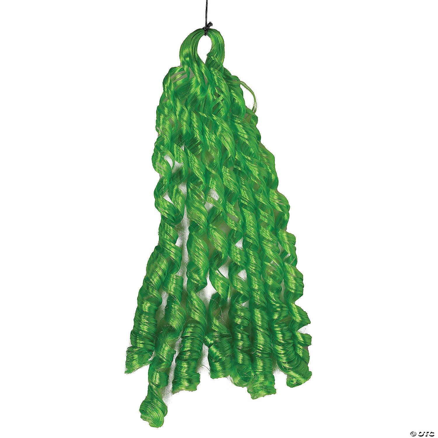 30" Curly Braid Hairpiece MT737 Green KAF4