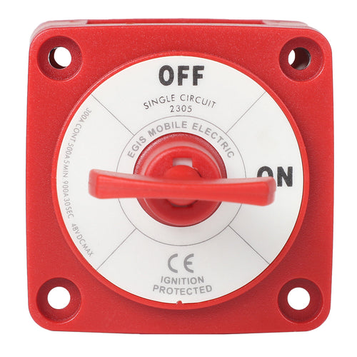 Egis M-Series 300A Battery Switch Off/On Key Actuator [2305]