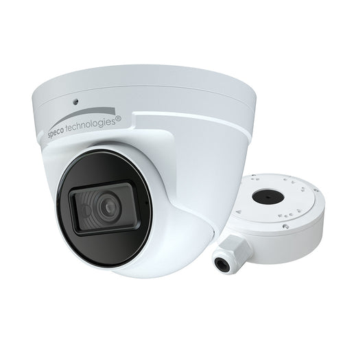 Speco 4MP H.265 IP Turret Camera w/IR WDR - 2.8mm Lens - White [O4VT2]
