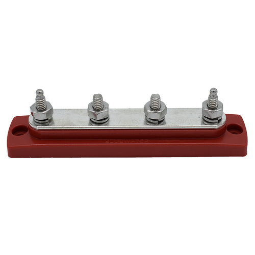 Bluewater Common Stud Busbar 4 Gang - Red [312303-B-025]