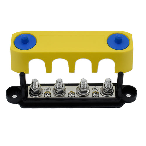 Bluewater Common Stud 4 Gang Negative Busbar Terminal Block [313756-B-023]