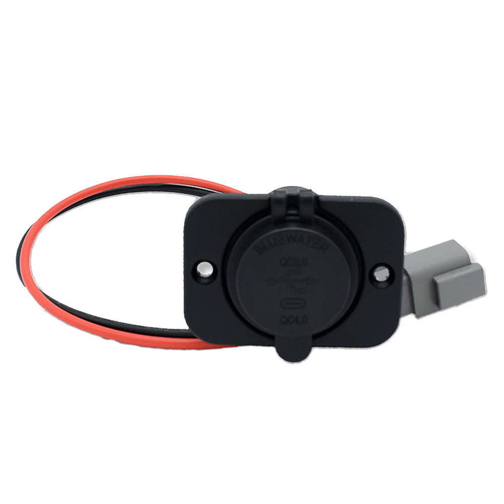 Bluewater USB/USB-C w/Deutsch Connector Plate [6000-3005]