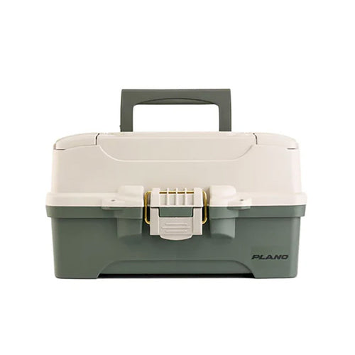 Plano Two-Tray Tackle Box - Green/Tan [P000404]