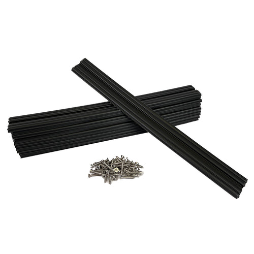 Caliber Marine Slides 1.5"x15" Black *10-Pack [23030]