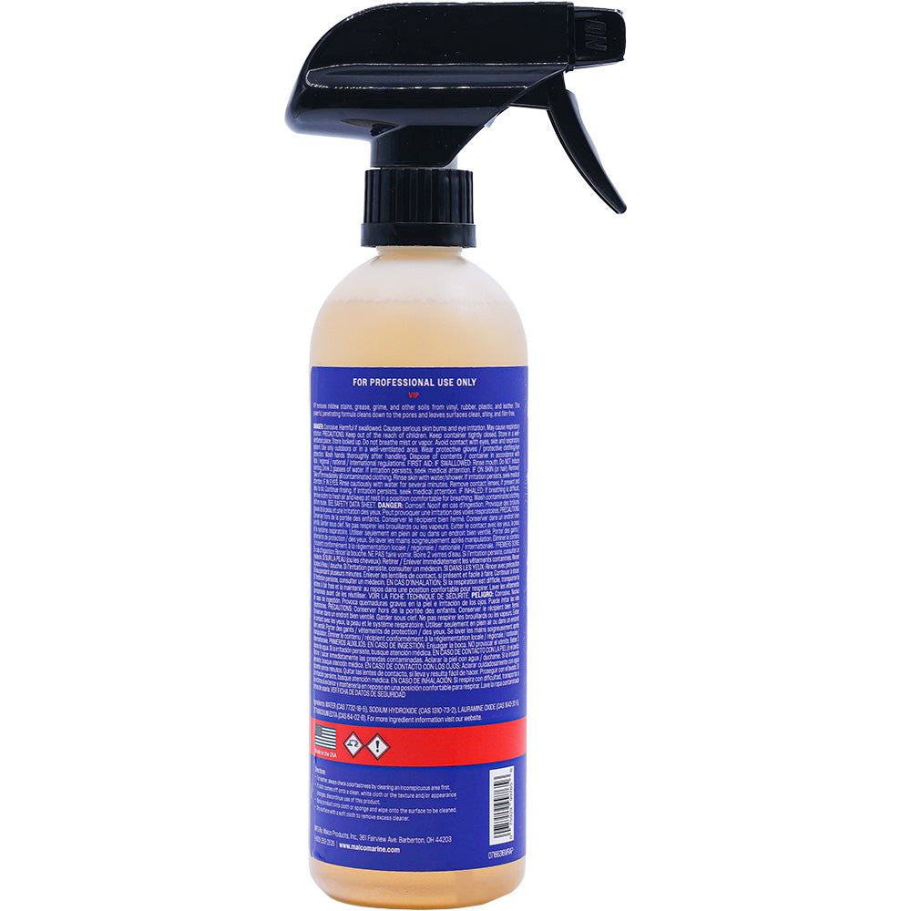 Malco VIP Vinyl Plastic Cleaner - 16oz [166316]