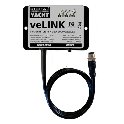 Digital Yacht veLink Victron BLE to NMEA 2000 [ZDIGVELINK]