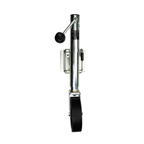 Powerwinch Saltwater Series Jack - 1500lb, Bolt-On, Single Wheel, Zinc 500+ HR Salt Spray [21600-J-1500-B1-Z-R]