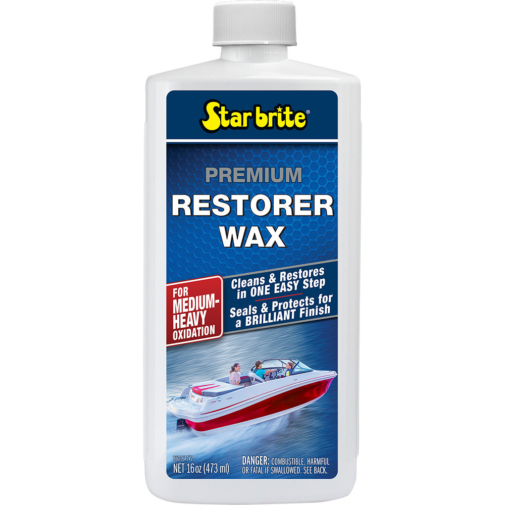 Star Brite Premium Restorer Wax f/Medium to Heavy Oxidation - 16 oz [86016]