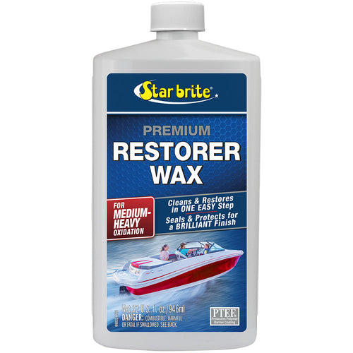 Star Brite Premium Restorer Wax f/Medium to Heavy Oxidation - 32 oz [86032]