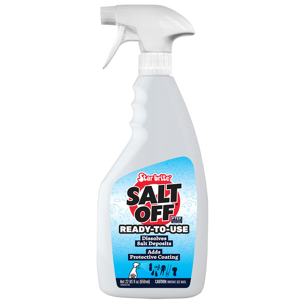 Star brite Salt Off - Ready-To-Use - Salt Remover Wash Engine Flush - 22 oz [93922]