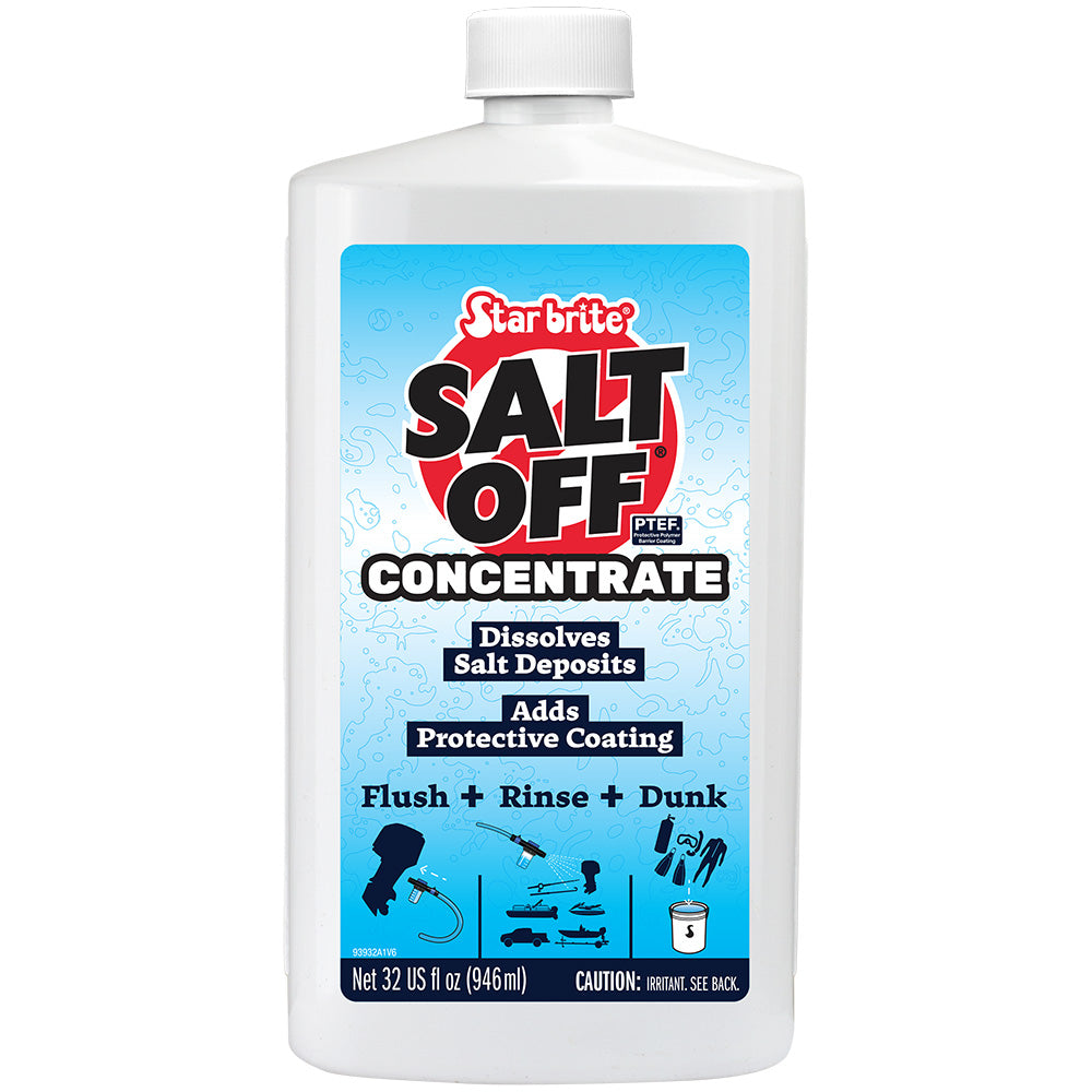Star brite Salt Off - Concentrate- Salt Remover Wash Engine Flush - 32 oz [93932]