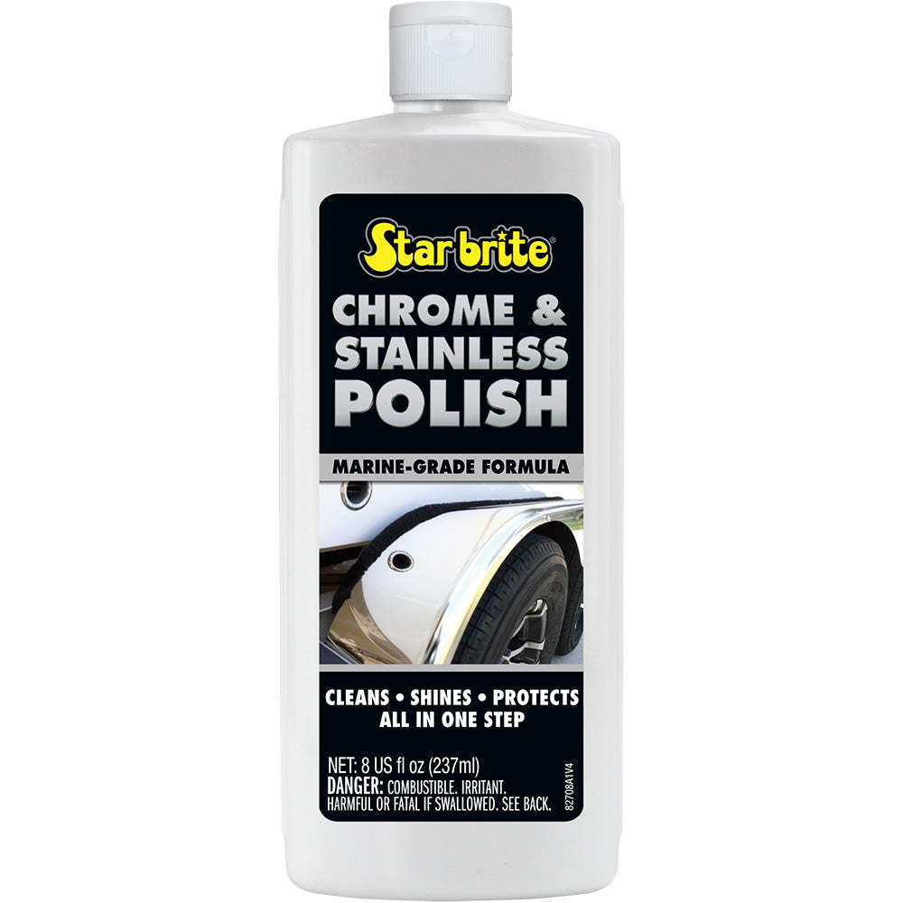 Star brite Chrome Stainless Polish - Marine Grade Formula - 8 oz [82708]