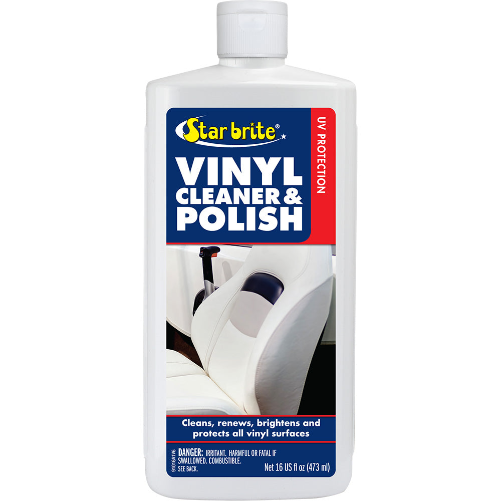 Star brite Vinyl Cleaner Polish - UV Protection - 16 oz [91016]