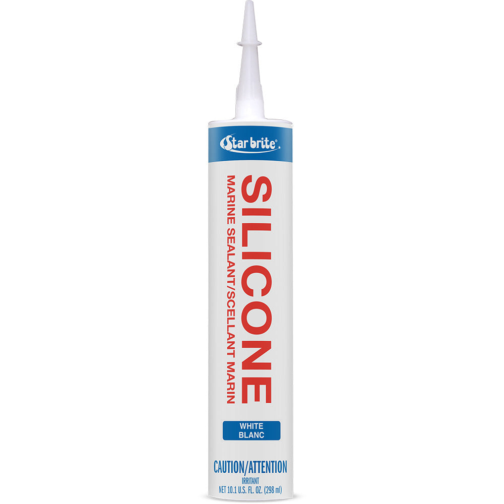 Star brite Marine Silicone Sealant - White - 10.3 oz [82121]