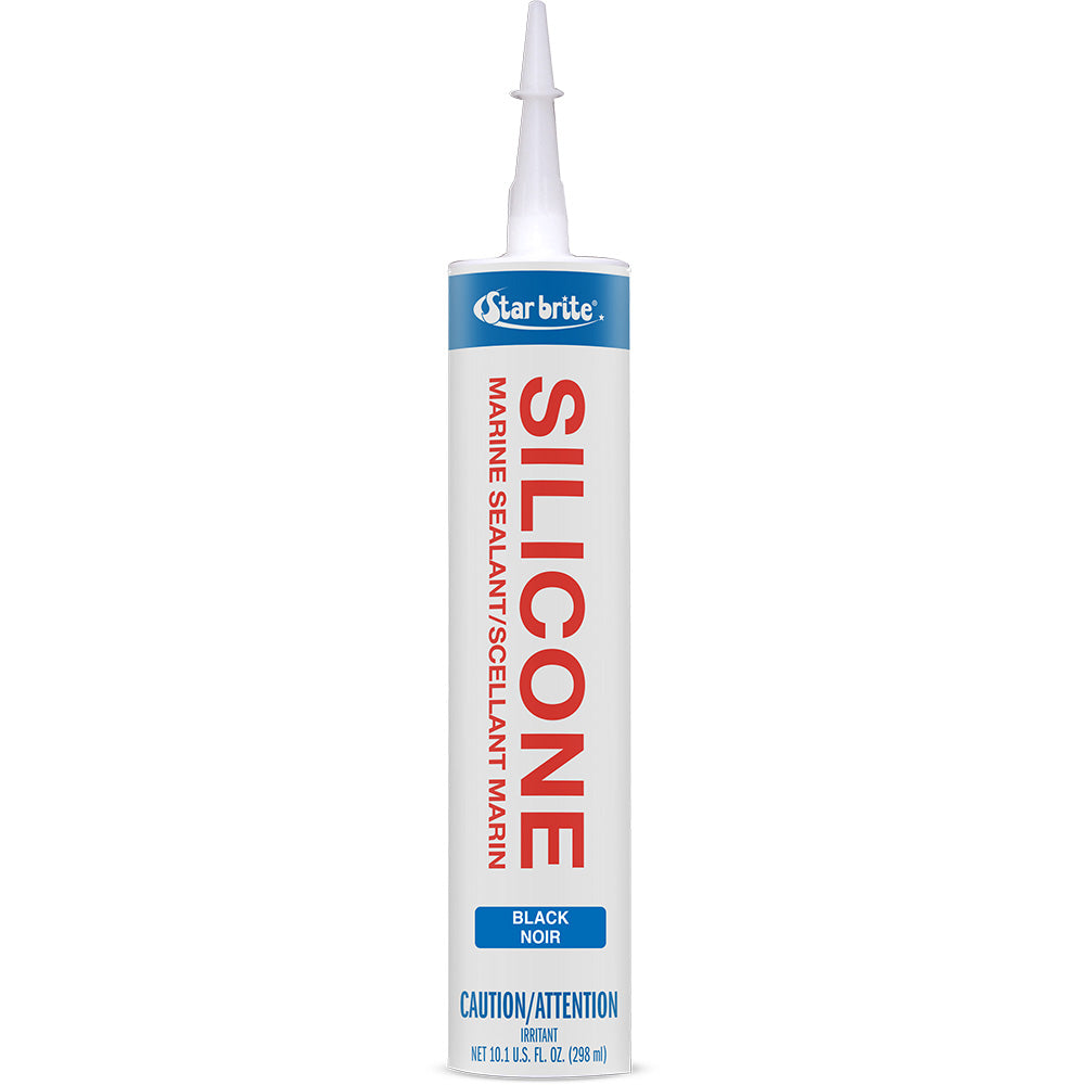 Star brite Marine Silicone Sealant - Black - 10.3 oz [82123]