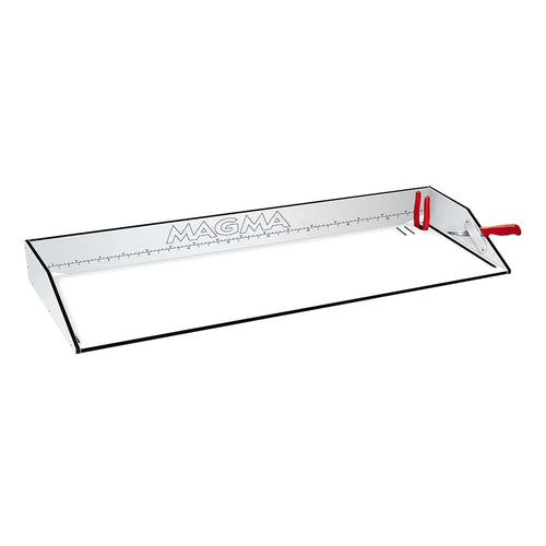 Magma First Mate Cutting Serving Table w/Engraved Ruler - 31" Long x 12.5" Deep x 3 7/8" High [T10-503B]
