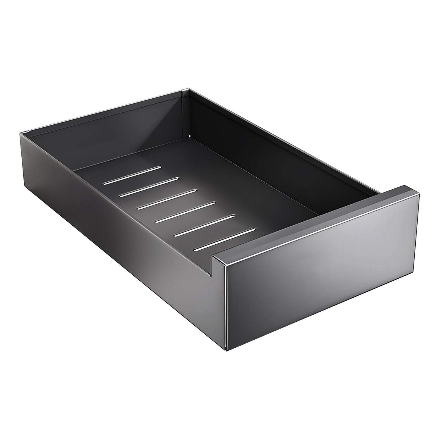 Pull Out Cabinet Organizer Carbon Steel Slide Out Drawer Storage Smooth Quiet