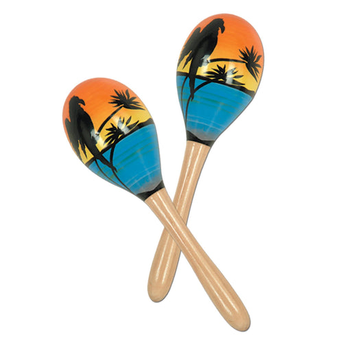Beistle Tropical Fun Party Maracas - Luau | Party Supply | Decoration