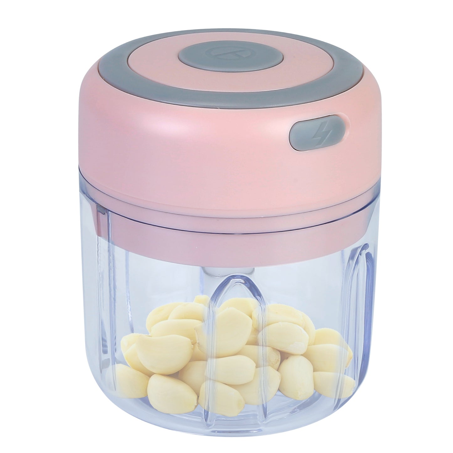 Mini Electric Garlic Chopper 8.45OZ Cordless Garlic Mincer Food Chopper 5992