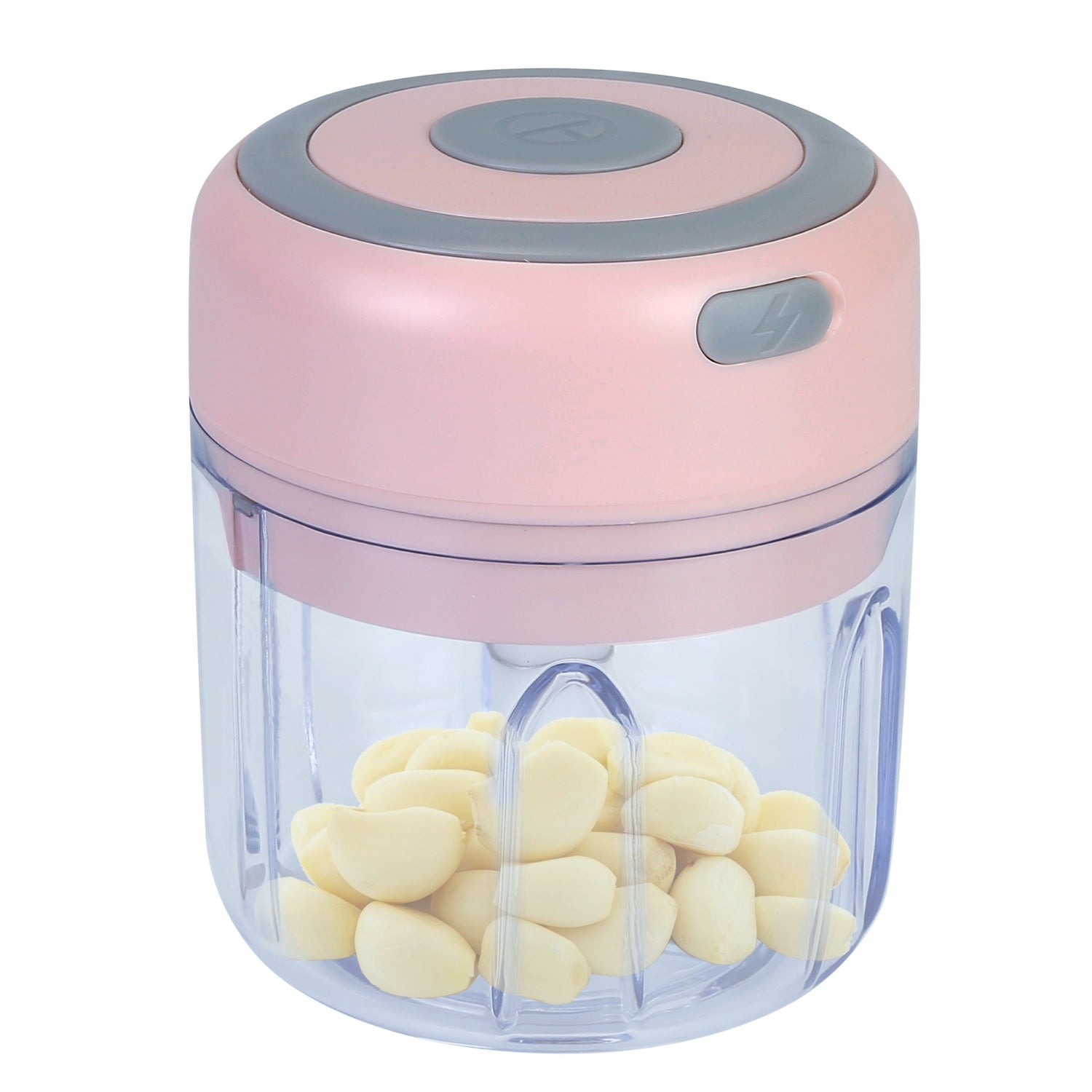 Mini Electric Garlic Chopper 8.45OZ Cordless Garlic Mincer Food Chopper 5992