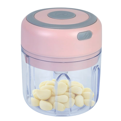 Mini Electric Garlic Chopper 8.45OZ Cordless Garlic Mincer Food Chopper 5992