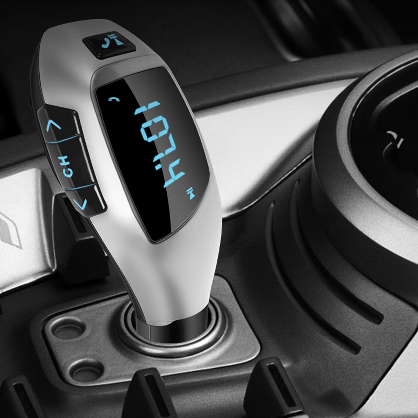 Car FM Wireless Transmitter USB Charge Hands-free Call MP3 Player Supports U