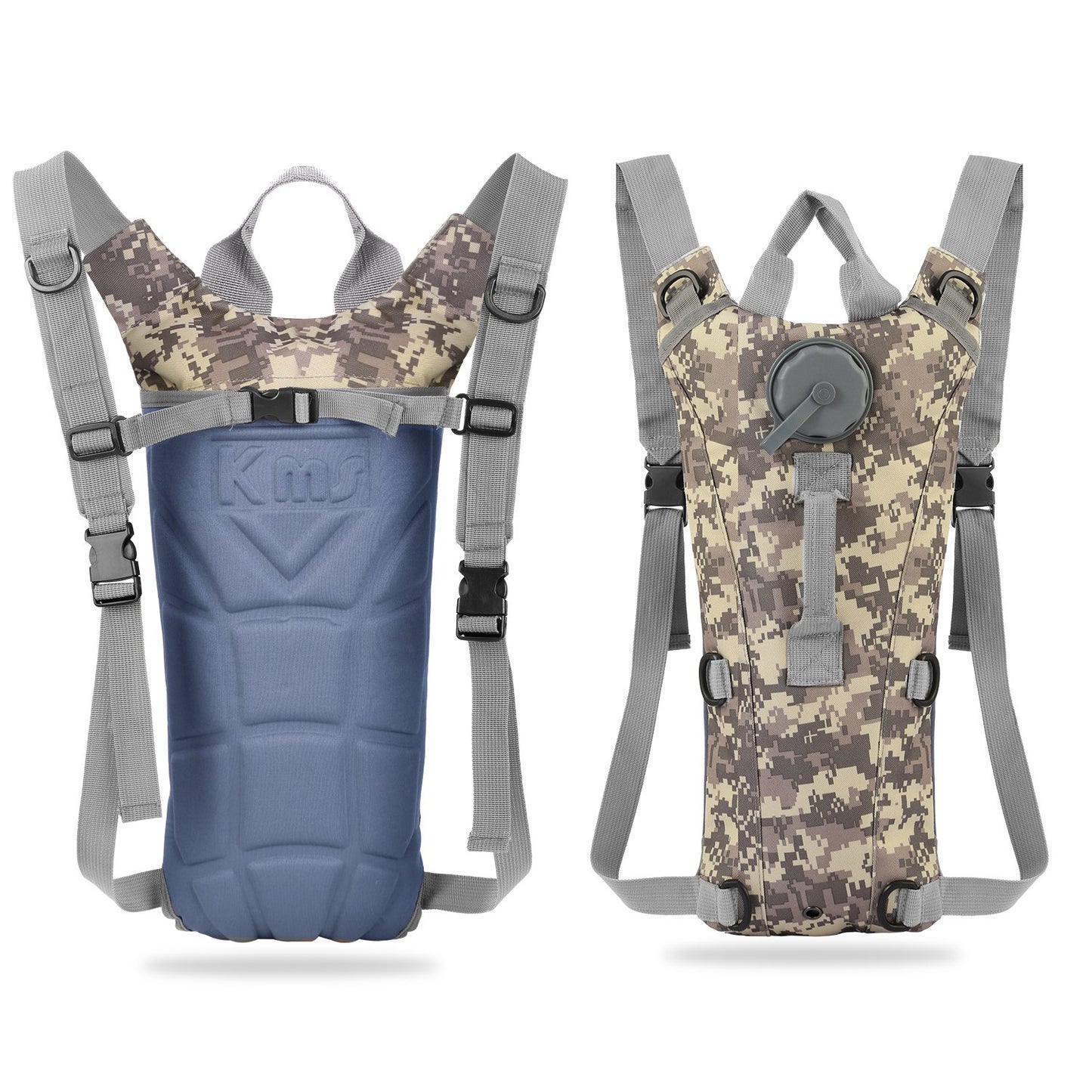 iMounTEK Tactical Hydration Pack 3L Water Bladder Adjustable Water Drink