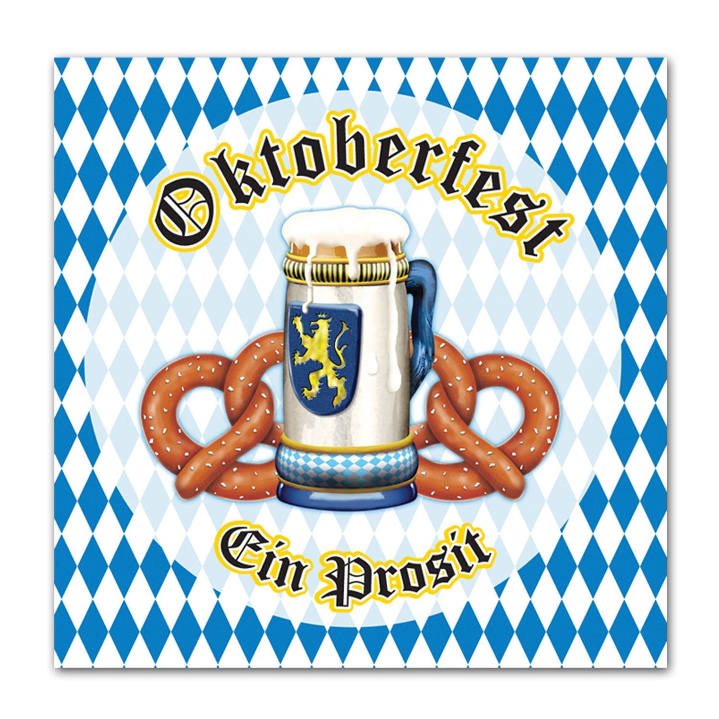 Beistle Oktoberfest Lunch Napkins | Party Supply | Decoration
