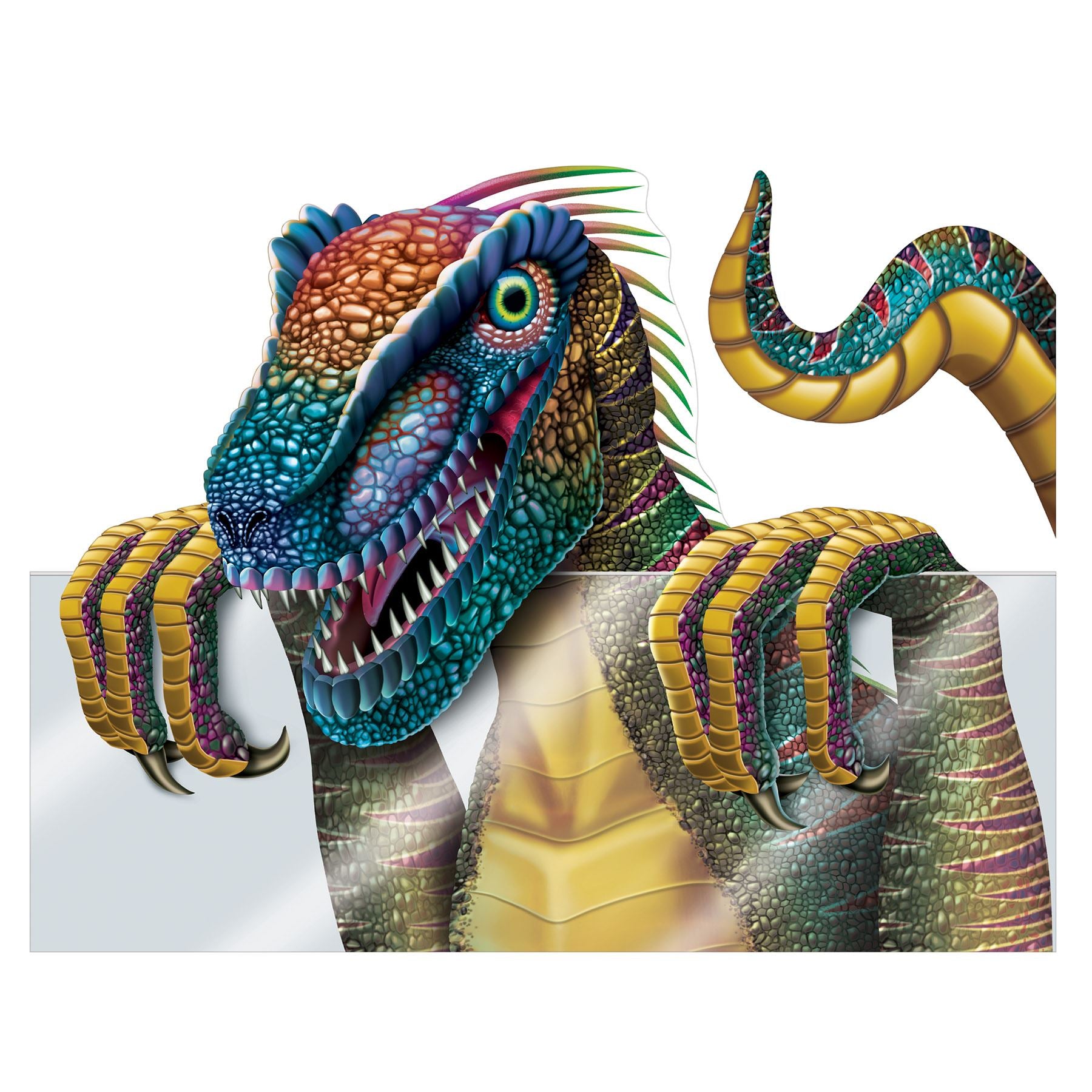 Beistle Dinosaur Car Cling - Party Supply Decoration for Dinosaurs