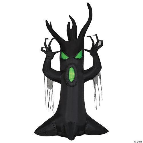 144" Airblown Inflatable Giant Scary Tree With Leds Halloween Yard Decoration