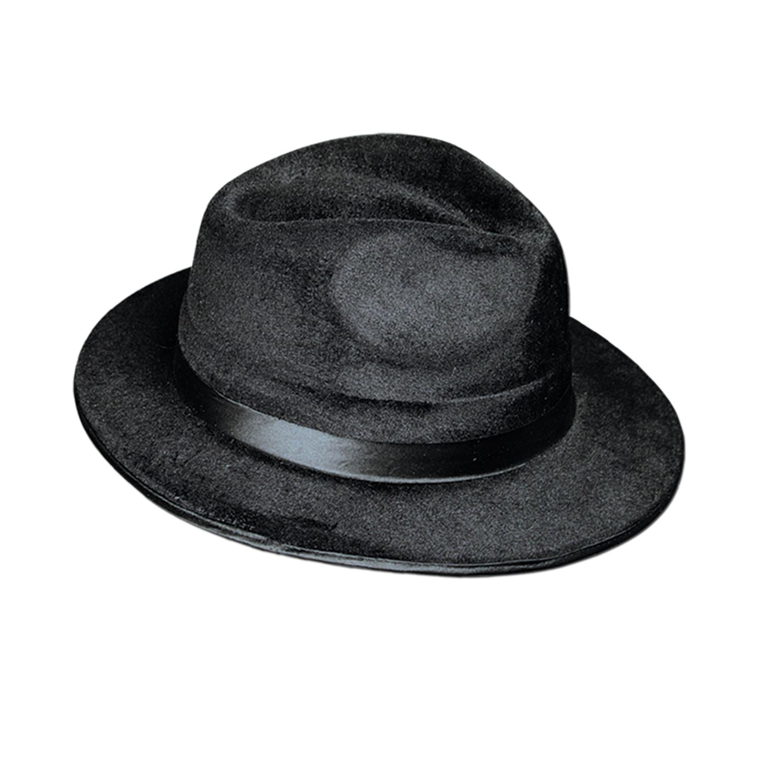 Beistle Black Vel-Felt Fedora - General Occasion | Party Supply | Decoration