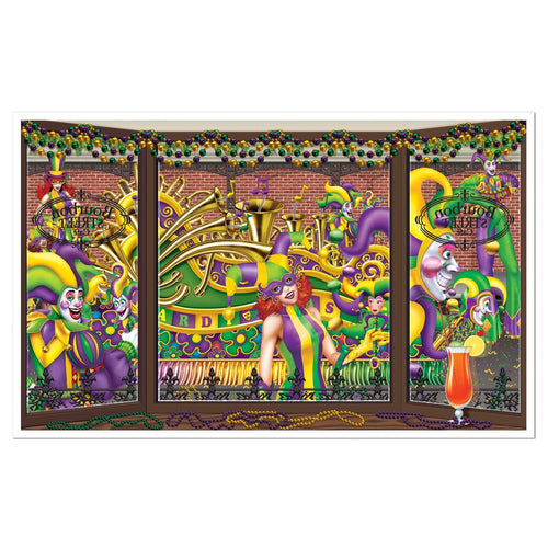 Beistle Mardi Gras Insta-View | Party Supply | Decoration