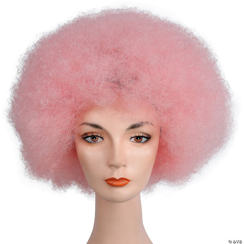 Deluxe Afro Wig | Light Pink