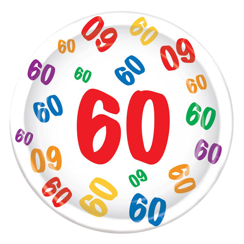 Beistle 60 Plates - Birthday-Age Specific | Party Supply | Decoration