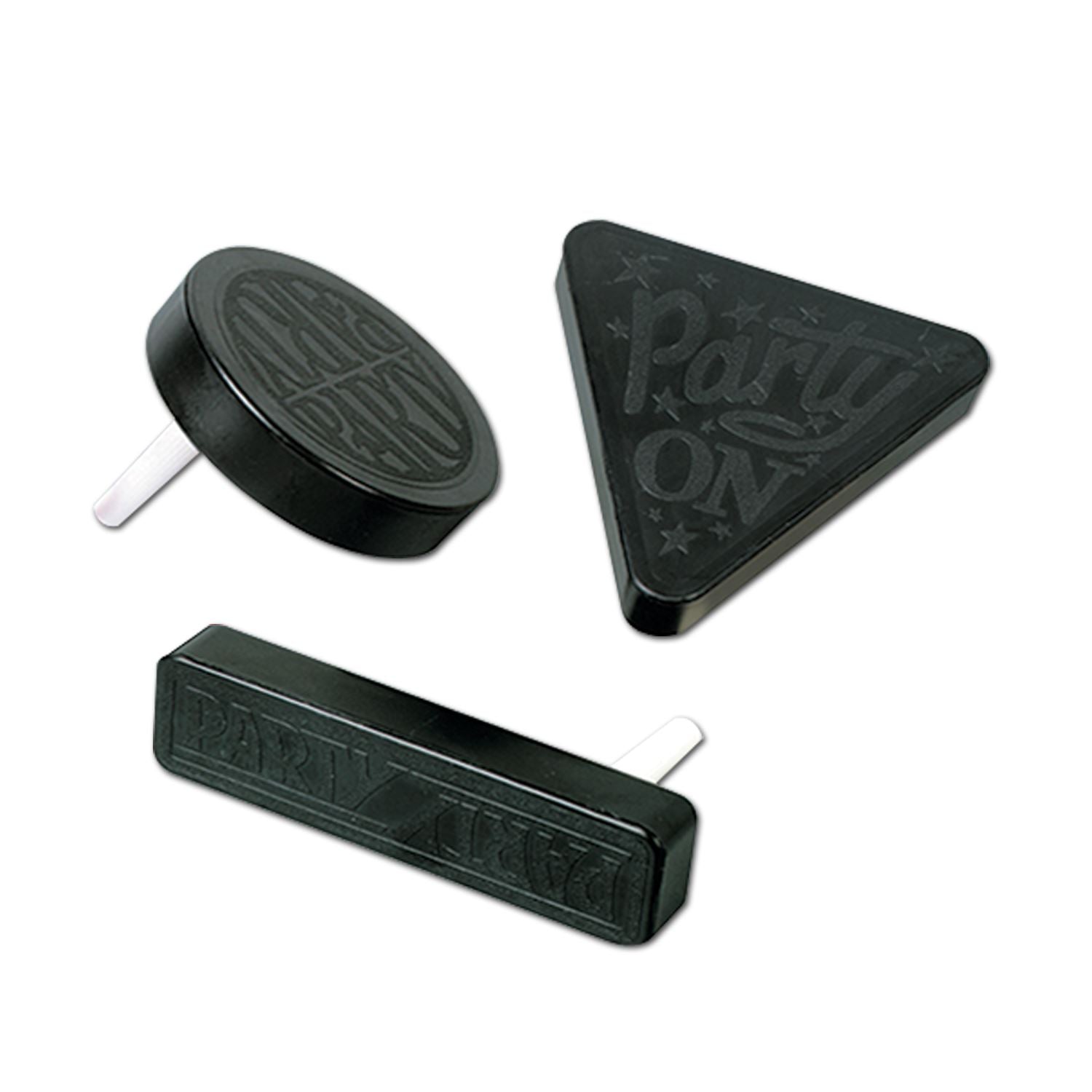 Beistle Black Racket Raise N Noisemakers - New Years | Party Supply