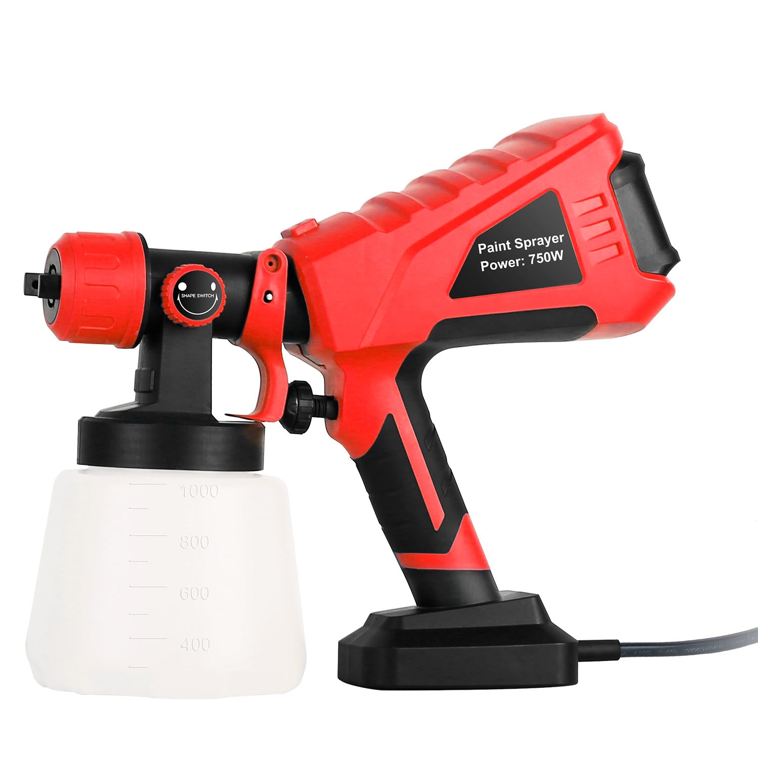 750W Electric Paint Sprayer Handheld HVLP Spray Painter Painting Spray Gun For